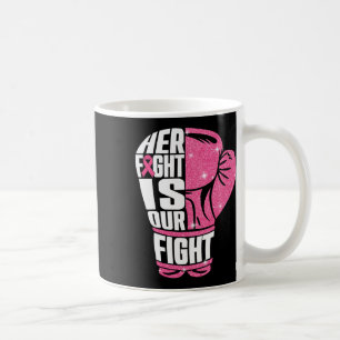 Ihr Kampf ist unsere Kampagne zur Sensibilisierung Kaffeetasse