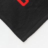 Ihr Kampf Kleine Mädchen-Mädchen-Bewusstsein Herz- Fleecedecke (Ecke)