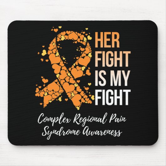 Ihr Kampf komplexe regionale Schmerzsyndrom Bewuss Mousepad (Vorne)