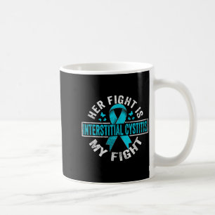 Ihr Kampf mein Kampf interstitielle Zystitis-Bewus Kaffeetasse