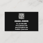 IHR KANAL NAME YOUTUBER SUSCRIBE GOLDEN VISITENKARTE (Rückseite)