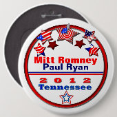 Ihr Kandidat Tennessee Button (Vorne & Hinten)