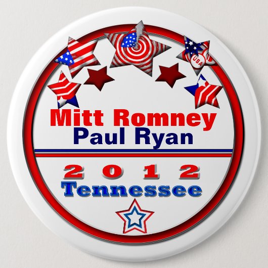 Ihr Kandidat Tennessee Button (Vorderseite)