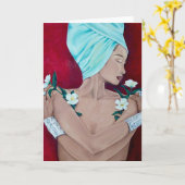 Ihr Karte (Gelbe Blume)