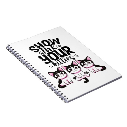 Ihr Kätzchen-Notebook anzeigen Notizblock (Rechte Seite)