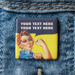 Ihr Katze macht es Rosie The Riveter Feminist Button<br><div class="desc">Ihr Katzen macht es Rosie Der Feministerknopf - Dieser sensationelle Knopf/Abzeichen hat ein Design, das auf dem uber coolen "Wir können es tun!" basiert. Amerikanische Propagandaposter. In Verbindung mit Rosie ist der Riveter, der während des Zweiten Weltkriegs maßgeblich an der Bewegung von Frauen in die bezahlte Arbeitskraft in der Industrie...</div>