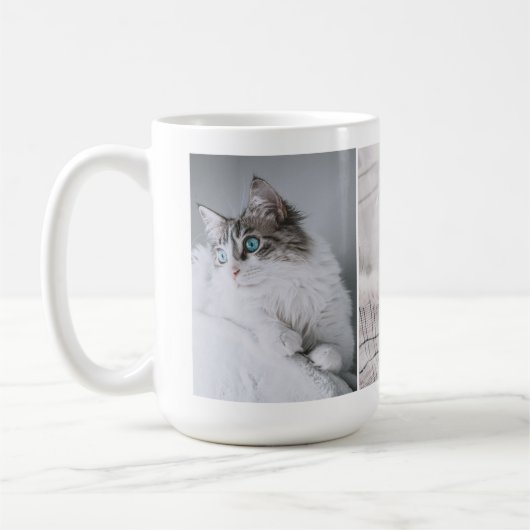 Ihr Katzen Hund Fotos sammeln Kaffeetasse (Links)