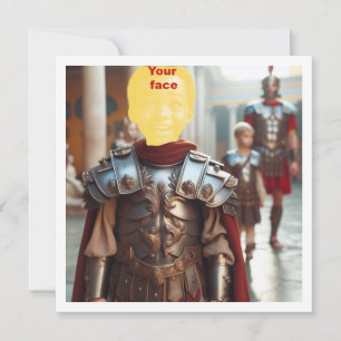 Ihr Kind als römischer Krieger, Gladiatorenkarte Karte