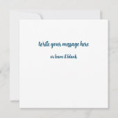 Ihr Kind fährt einen kleinen Hai, einen großen wei Karte (Rückseite)