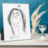 Ihr Kind Zeichne - Muttertagsgeschenk Fotoplatte (Seite)