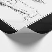 Ihr Kind Zeichne - Muttertagsgeschenk Geschenkpapier (Ecke)