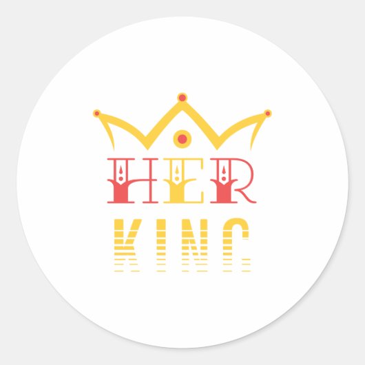 Ihr King Sticker (Vorderseite)