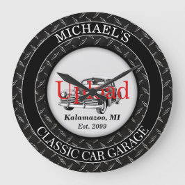 Ihr klassisches Auto-Foto die Uhr hochladen