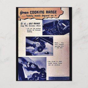 Ihr Kochbereich Postkarte