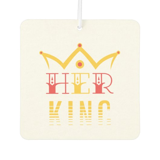 Ihr König Autolufterfrischer (Vorderseite)