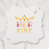 Ihr König Geschenkanhänger (Rückseite)