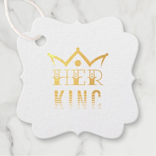 Ihr König Geschenkanhänger (Vorderseite)
