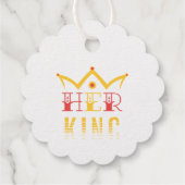 Ihr König Geschenkanhänger (Rückseite)