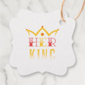 Ihr König Geschenkanhänger (Rückseite)