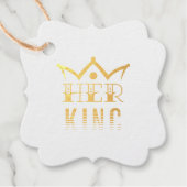 Ihr König Geschenkanhänger (Vorderseite)