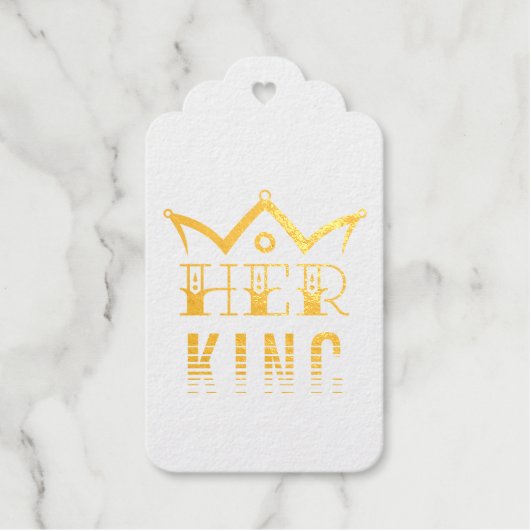 Ihr König Geschenkanhänger (Vorderseite)
