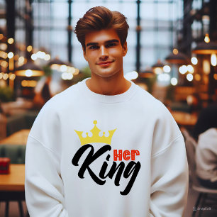 Ihr König Jubiläumstypografie  Sweatshirt