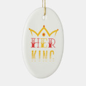 Ihr König Keramik Ornament (Rechts)