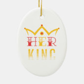 Ihr König Keramik Ornament (Hinten)