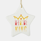 Ihr König Keramik Ornament (Rechts)