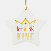 Ihr König Keramik Ornament (Hinten)