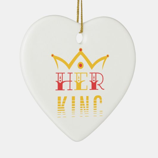 Ihr König Keramik Ornament (Rechts)