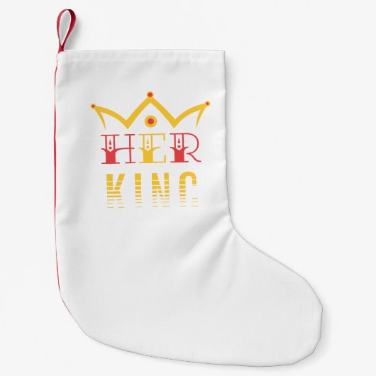Ihr König Kleiner Weihnachtsstrumpf (Vorderseite)
