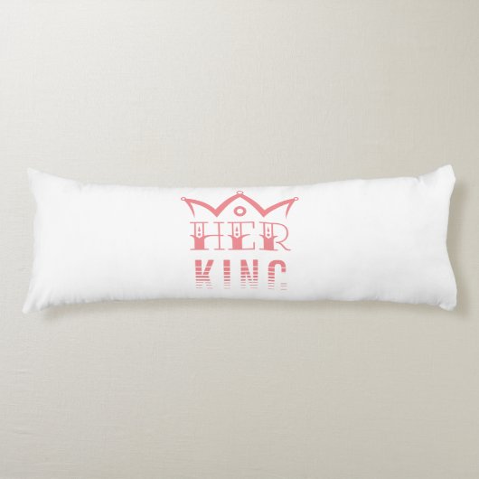Ihr König Seitenschläferkissen (Vorderseite)