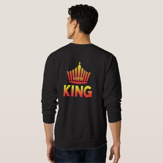 Ihr König Sweatshirt (Schwarz voll)
