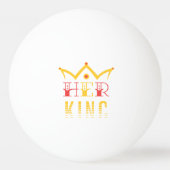 Ihr König Tischtennisball (Rückseite)
