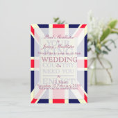 Ihr König und Ihr Land brauchen Sie, um sich anzum Einladung (Stehend Vorderseite)