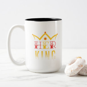 Ihr König Zweifarbige Tasse