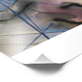 IHR KOPF IN DEN KLIMMERN FOTODRUCK (Ecke)