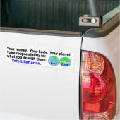 Ihr Körper-Geld-Planet Autoaufkleber (Auf Lkw)