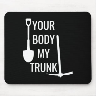 Ihr Körper mein Trödeln für Männer Frauen Mousepad