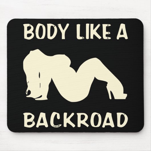 Ihr Körper wie eine Hinterstraße #USAPatriotGraphi Mousepad (Vorne)