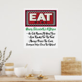 Ihr Küchenregelplakat Poster (Küche)