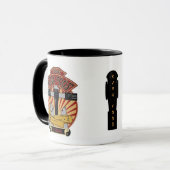 Ihr Kung Foos ist schwache Kaffee-Tasse Tasse (Vorderseite Links)