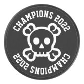 Ihr kurviges Text- und HTML-Symbol Eishockey Puck (Vorderseite)