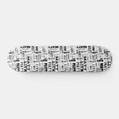 Ihr (Kurzer) Name ist komplett Skateboard (Horizontal)