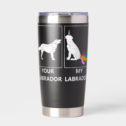 Ihr Labrador My Labrador Thermobecher (Vorderseite)