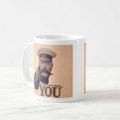 Ihr Land benötigt Sie Kaffeetasse (Vorderseite Links)