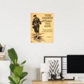 Ihr Land braucht Sie jetzt! Die Navy als US-Krieg Poster (Heimbüro)
