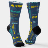 Ihr (langer) Name ist all diese Socken (Gewinkelt)