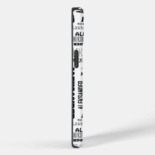 Ihr (langer) Name ist alles darüber Case-Mate iPhone Hülle (Rückseite / Rechts)